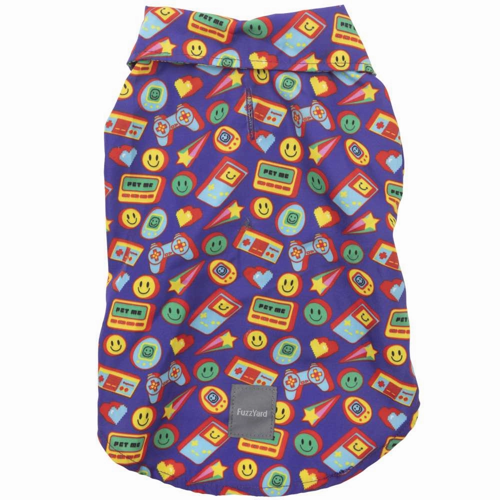 10% OFF: FuzzYard Button Up Shirt For Dogs (Highscore)