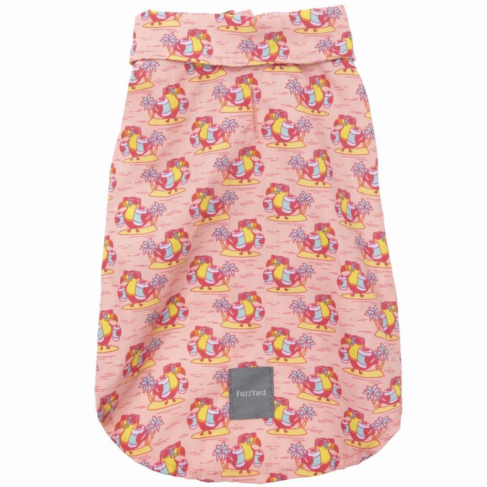 10% OFF: FuzzYard Button Up Shirt For Dogs (Two-Cans)