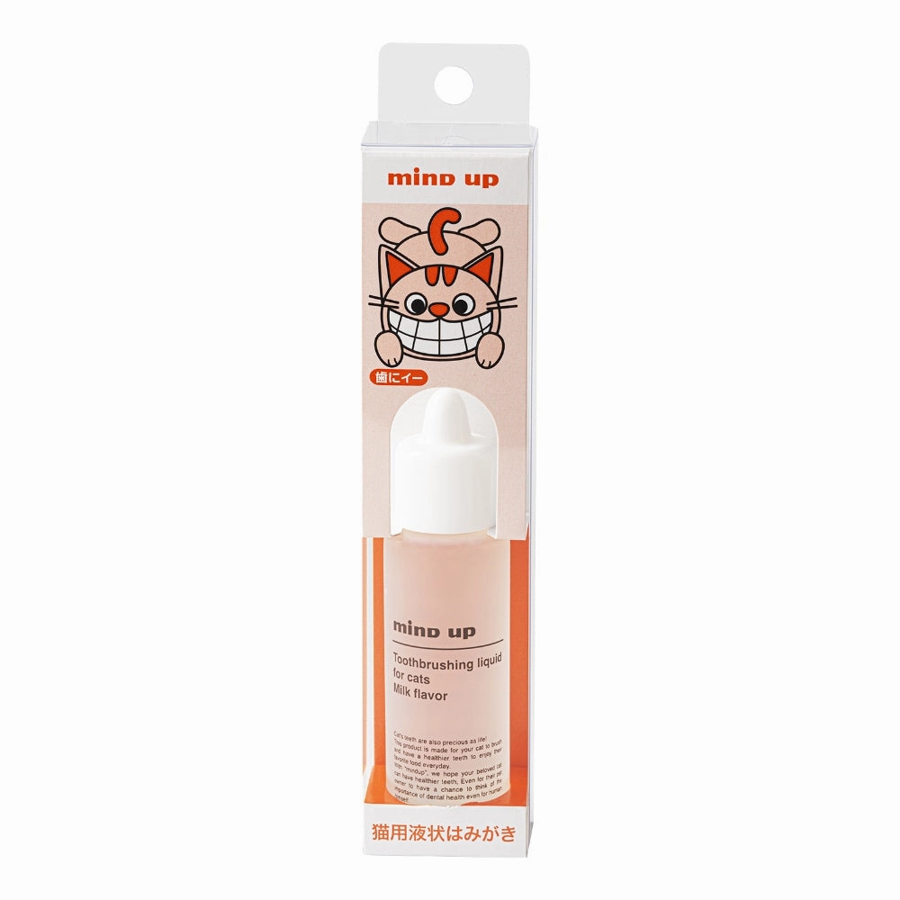 10% OFF: Mind Up Nyanko Care Toothbrushing Liquid For Cats 30ml