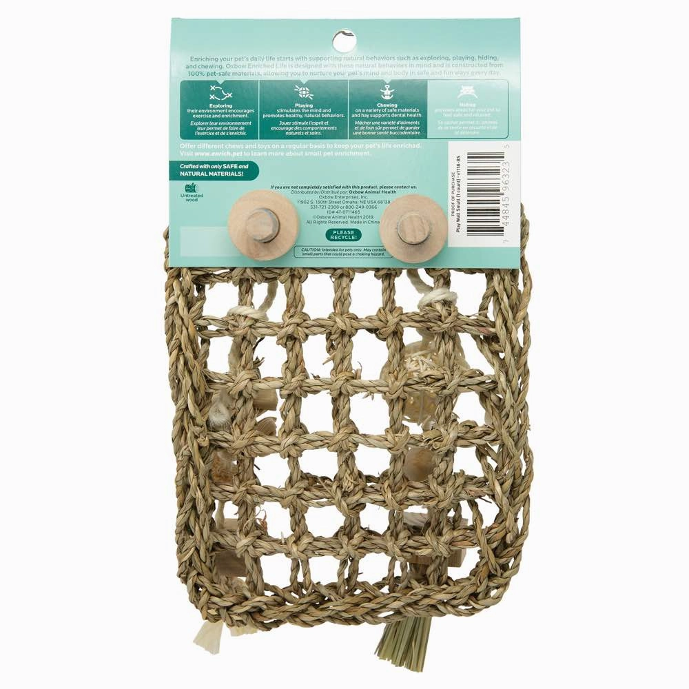 10% OFF: Oxbow Enriched Life Play Wall For Small Animals (Small)