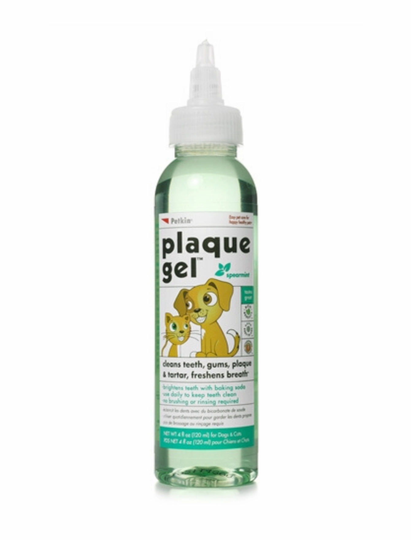 10% OFF: Petkin Plaque Gel For Cats & Dogs 4oz