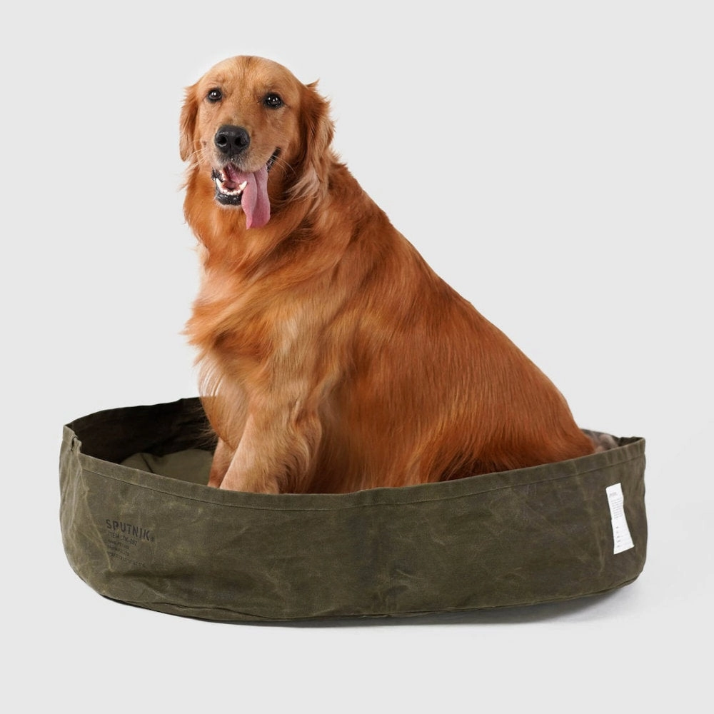 10% OFF: Sputnik Military Reversible Pillow Dog Bed (Green)