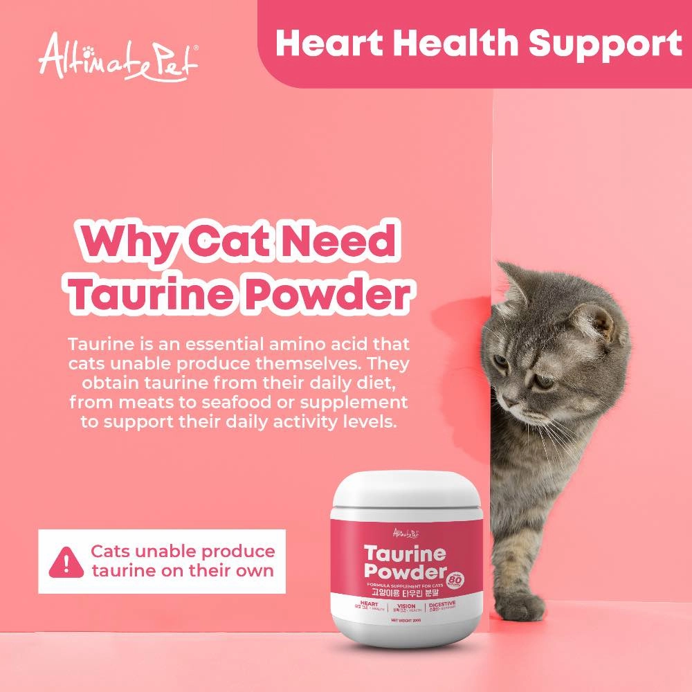 20% OFF: Altimate Pet Taurine Powder Supplement For Cats 150g