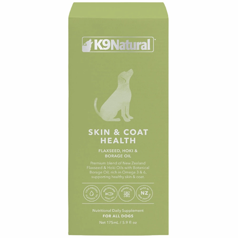 20% OFF: K9 Natural Skin & Coat Health Oil Dog Supplement 175ml