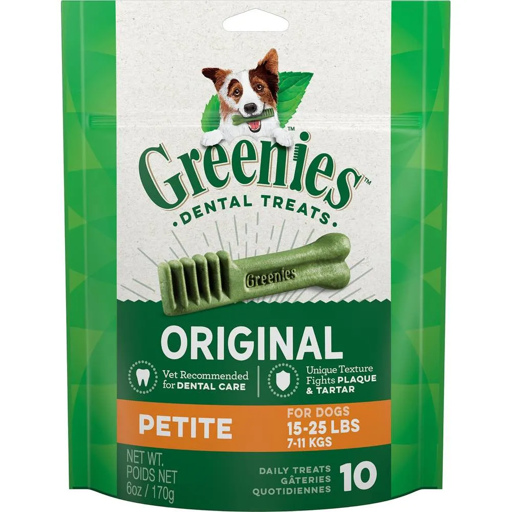 '25% OFF/BUNDLE DEAL': Greenies Original Petite Dental Dog Treats