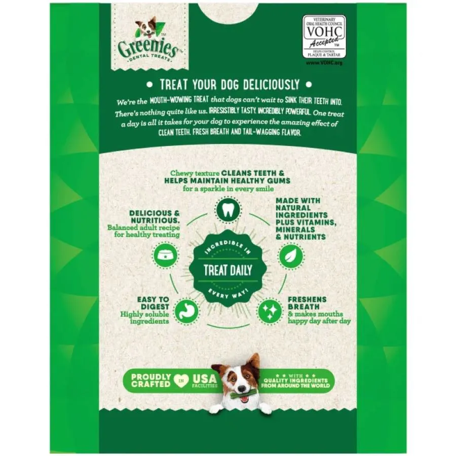 25% OFF/BUNDLE DEAL: Greenies Original Teenie Dental Dog Treats