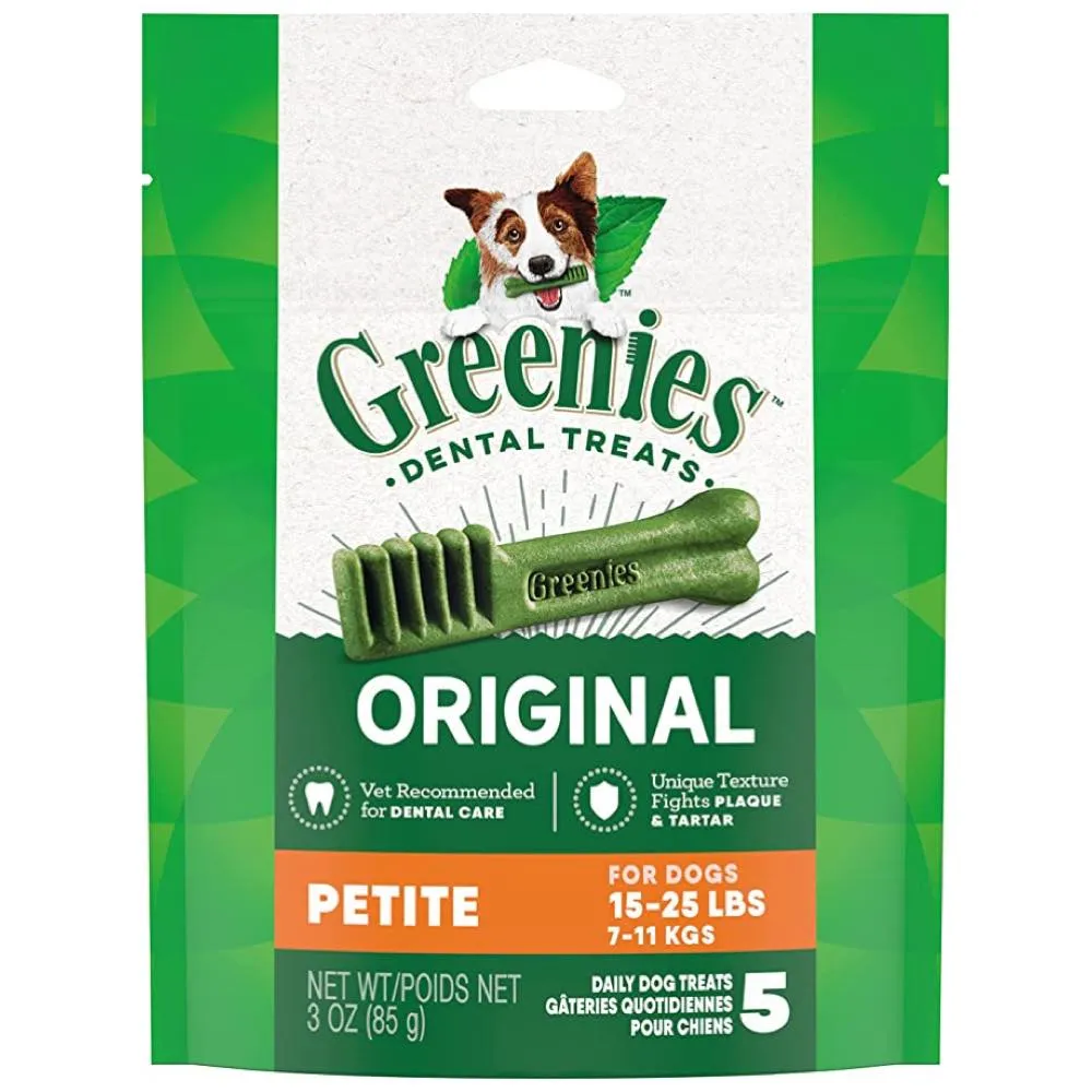 '$6 OFF (Exp Sep-Oct25)': Greenies Original Dental Dog Treats Trial Pack 3oz