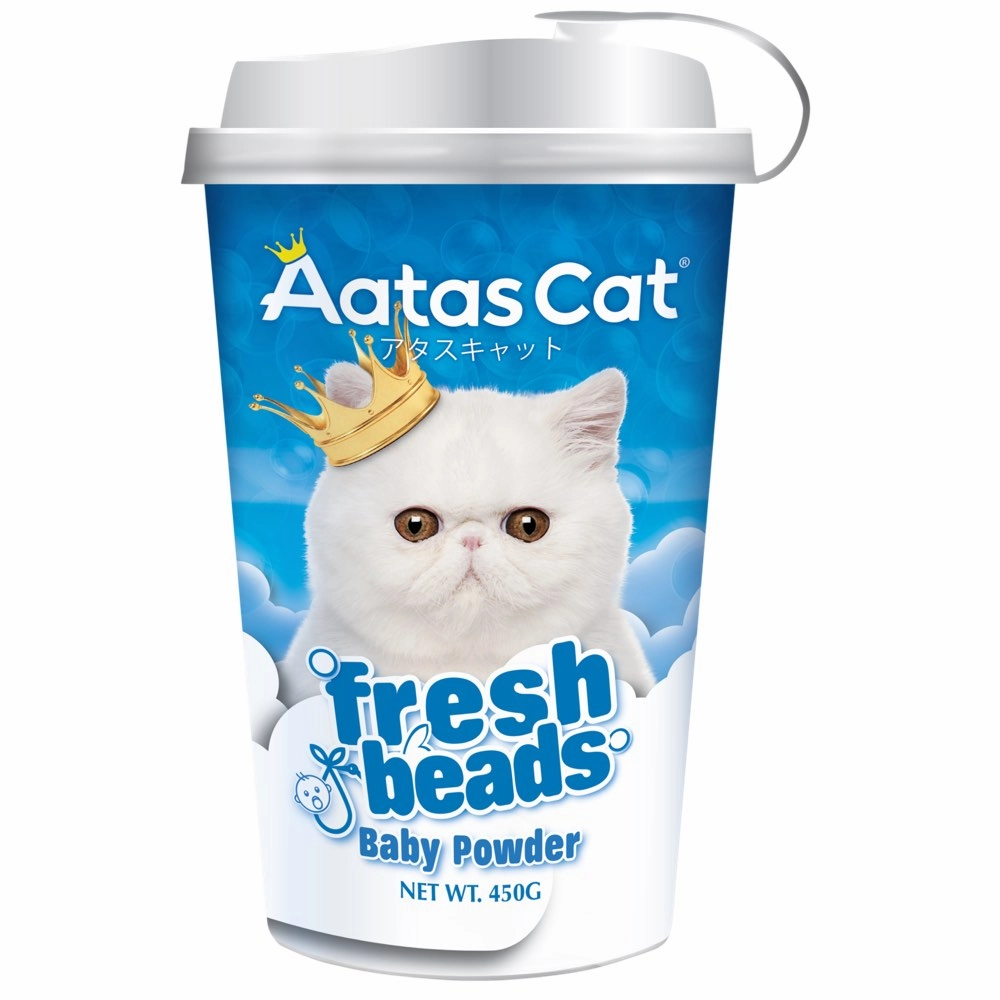 $2 OFF: Aatas Cat Litter Deodorising Fresh Beads (Baby Powder) 450g