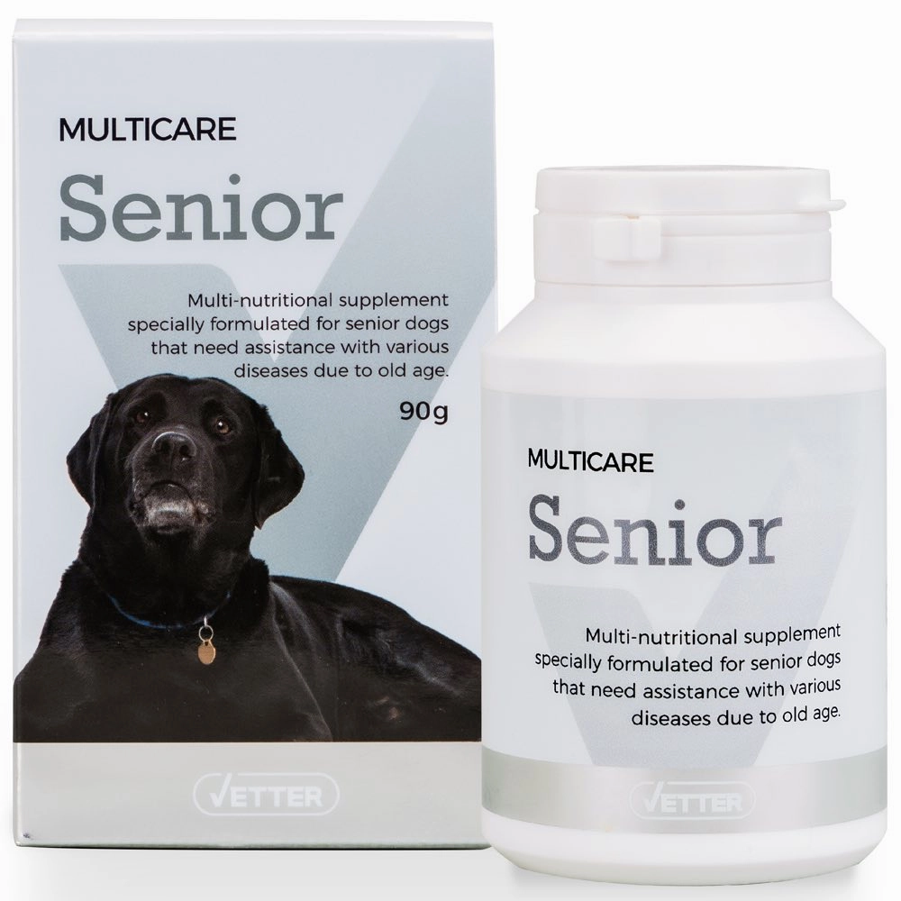 $8 OFF/BUNDLE DEAL (Exp 2Jul25): Vetter Senior Multicare Supplement for Dogs 90g