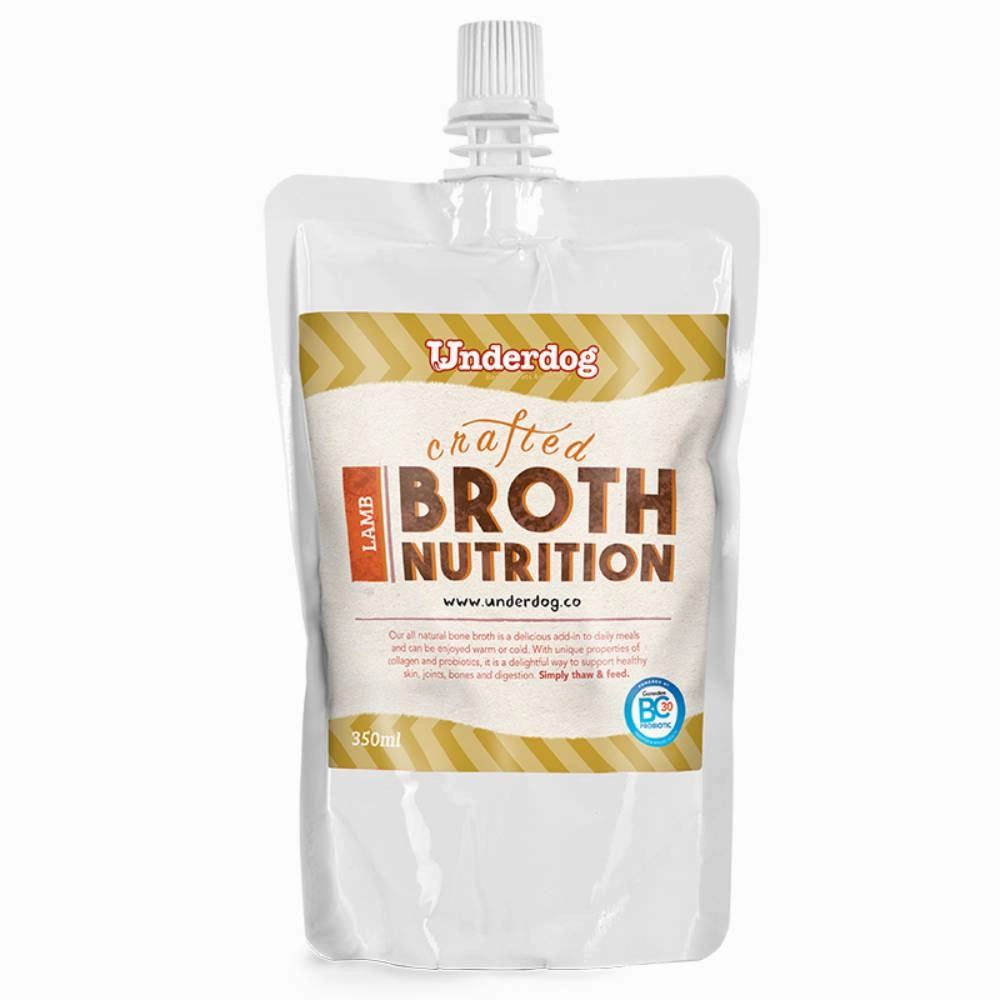 *FROZEN* Underdog Crafted Broth Lamb 350ml