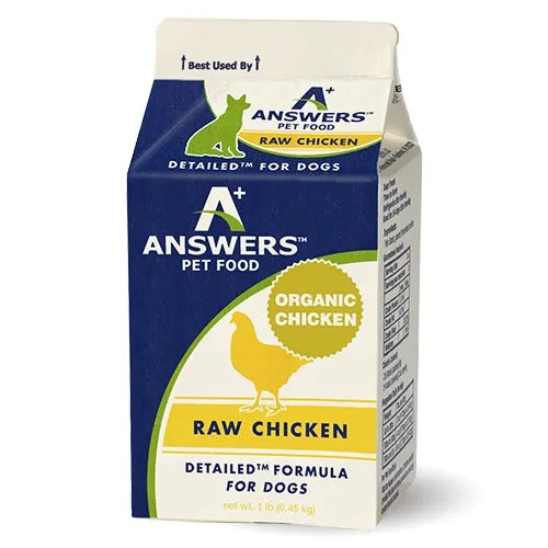Answers Detailed Raw Chicken