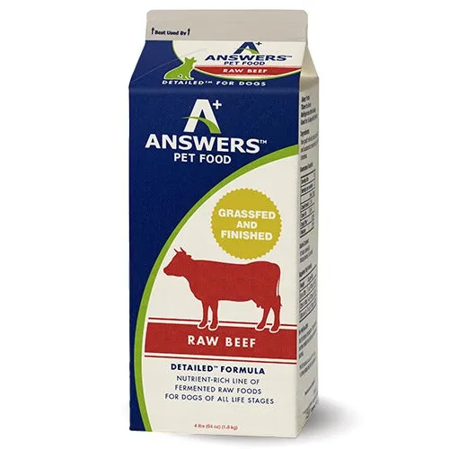 Answers Might Raw Beef