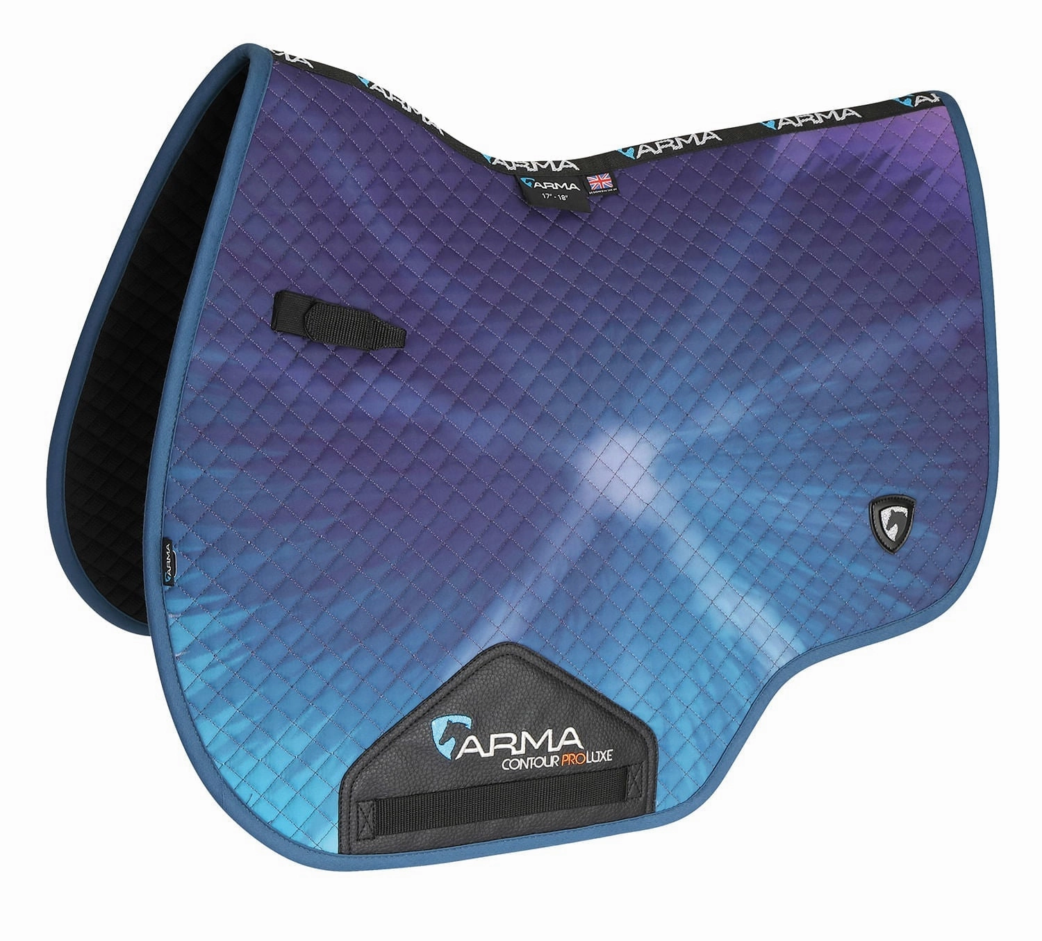 Arma Tie Dye Euro Cut Saddle Pad