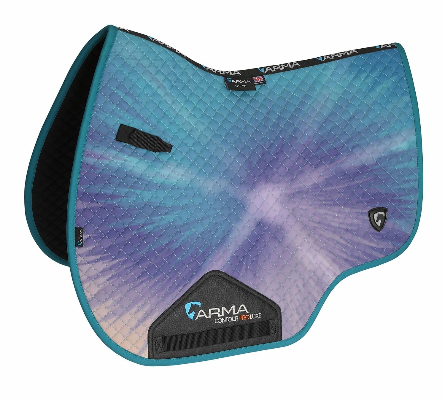 Arma Tie Dye Euro Cut Saddle Pad
