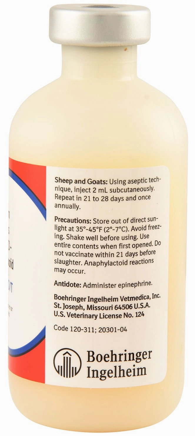 Bar Vac CD/T Vaccine for Cattle, Sheep, & Goats