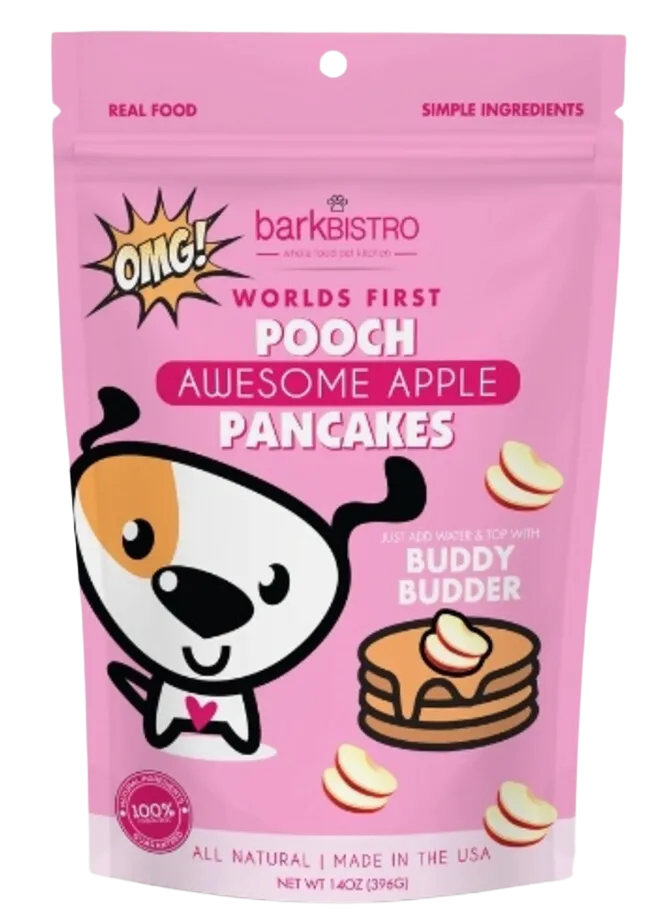 Bark Bistro Awesome Apple Pooch Pancakes