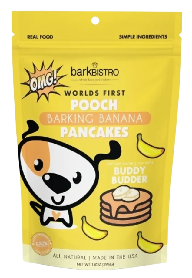 Bark Bistro Barking Banana Pooch Pancakes