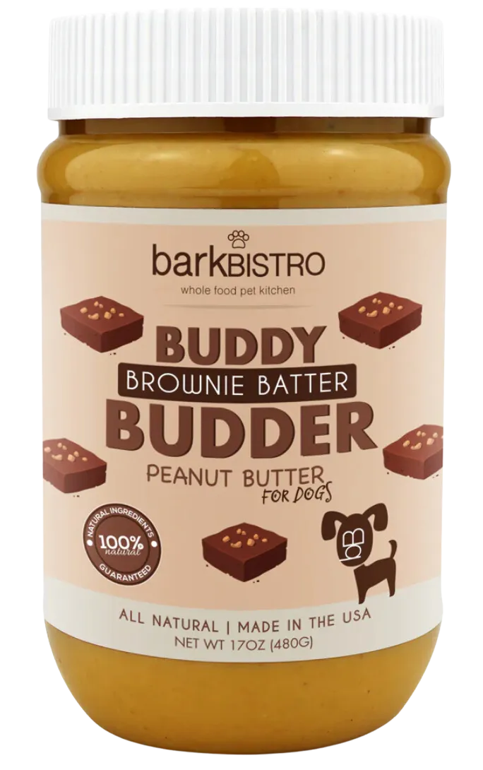 Bark Bistro Brownie Batter Buddy Budder 17oz Jar
