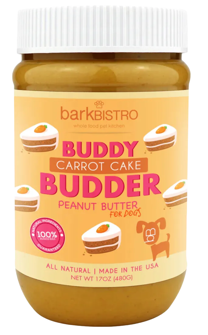 Bark Bistro Carrot Cake Buddy Budder 17oz Jar