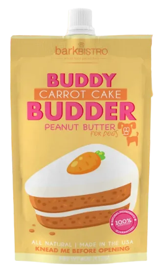 Bark Bistro Carrot Cake Buddy Budder 4oz Pouch