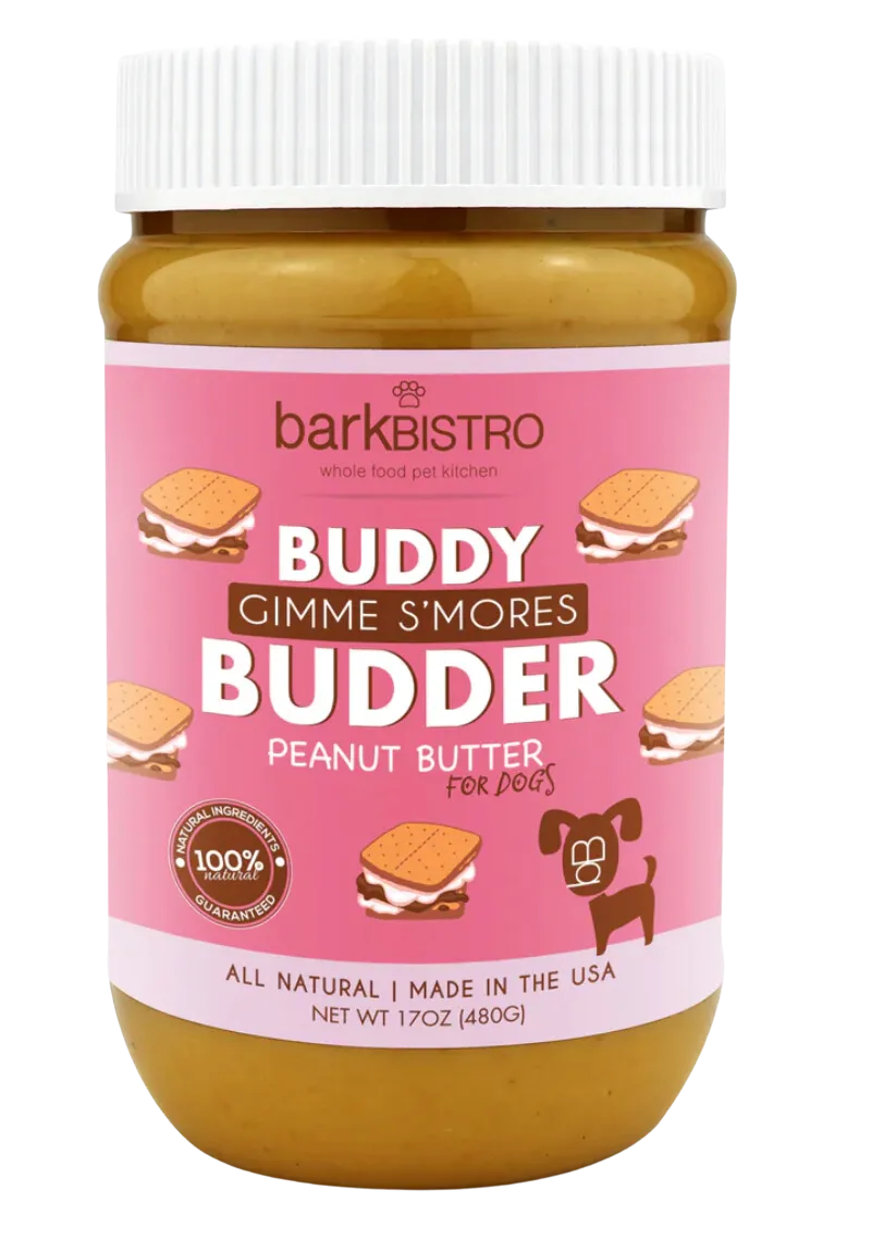 Bark Bistro Gimme S'mores Buddy Budder 17oz Jar