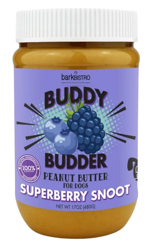 Bark Bistro Superberry Snoot Buddy Budder 17oz Jar