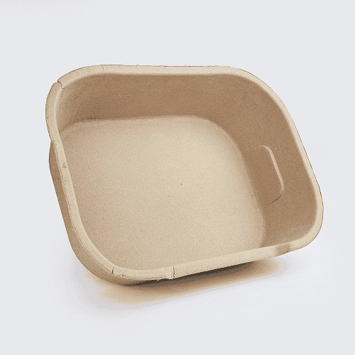 Barkbutler x Fofos Disposable Litter Box for Cats (Beige)