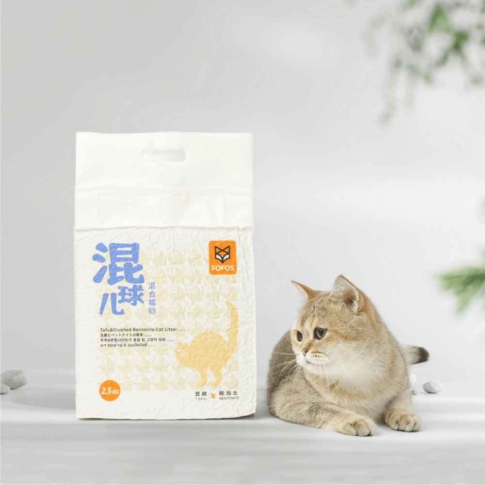 Barkbutler x Fofos Unscented Tofu & Crushed Bentonite Cat Litter