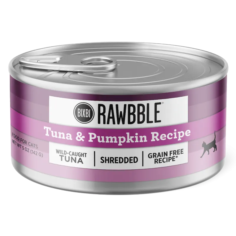 Bixbi RAWBBLE Wet Cat Food Shredded Tuna & Pumpkin Recipe