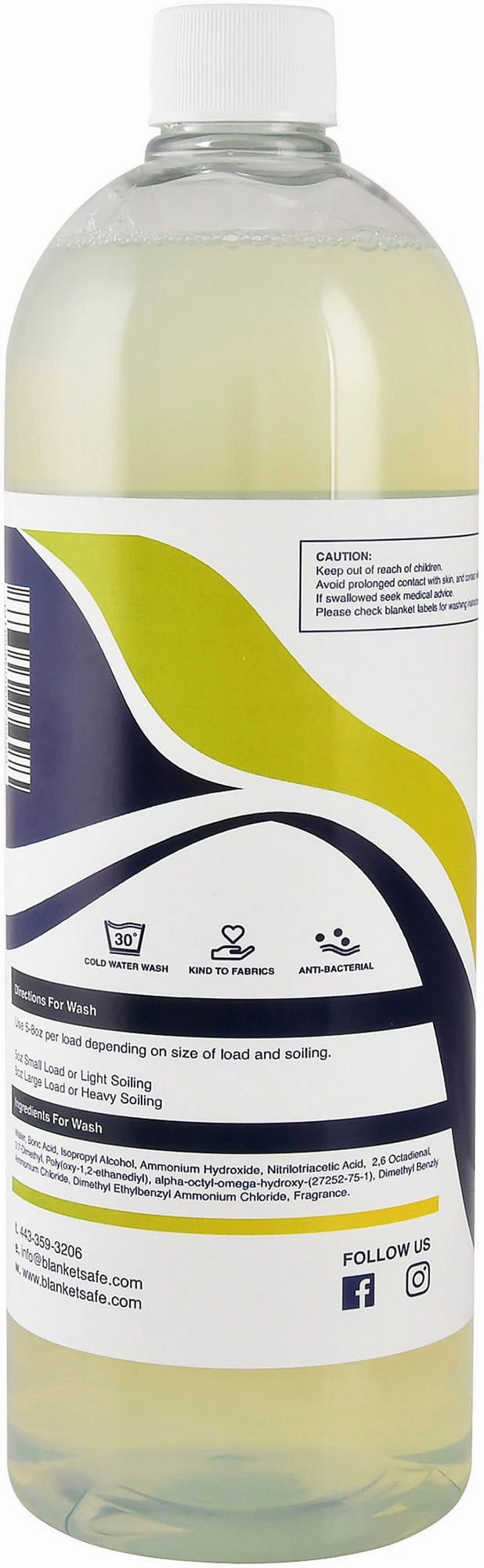 Blanket Safe Professional Horse Blanket Wash & Deodorizer, 32 oz