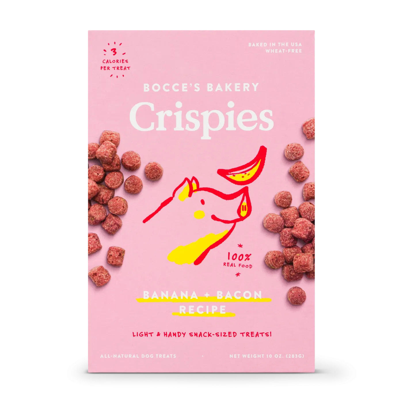 Bocces Crispies Banana   Bacon Recipe 10oz box