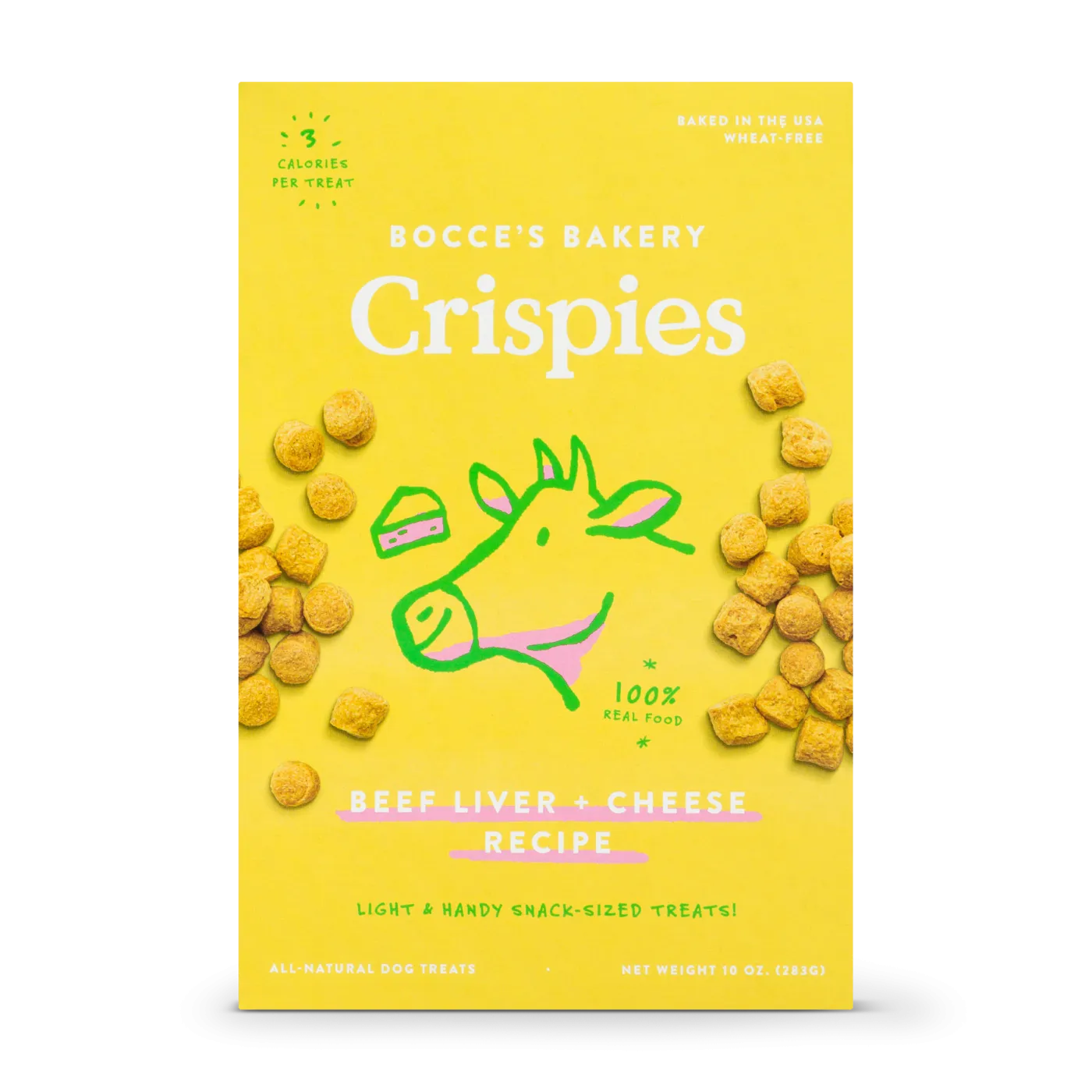 Bocces Crispies Beef Liver   Cheese Recipe 10oz box