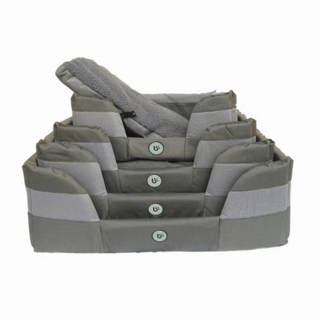 Bono Fido Stay Dry Dog Bed - Khaki/Olive