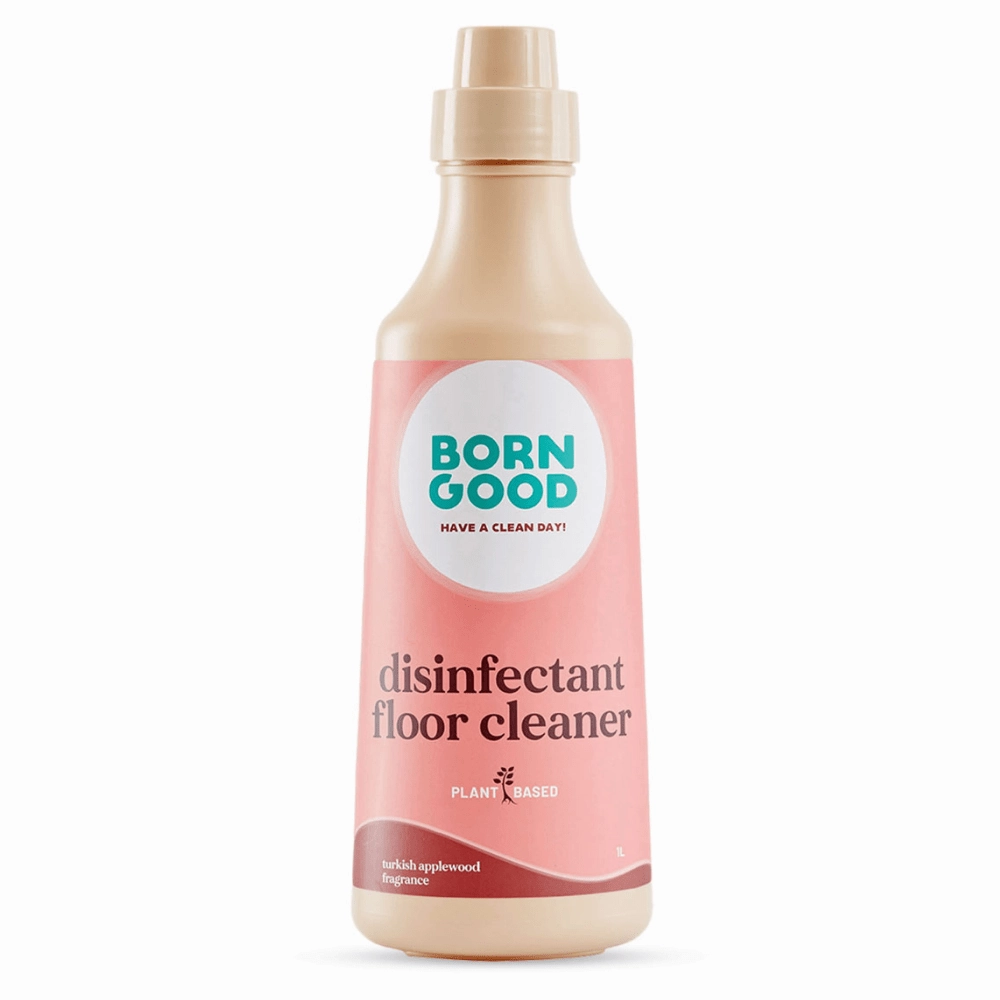 Born Good Plant Based Turkish Applewood Frangrance Disinfecting Liquid Floor/Surface Cleaner for Dogs and Cats