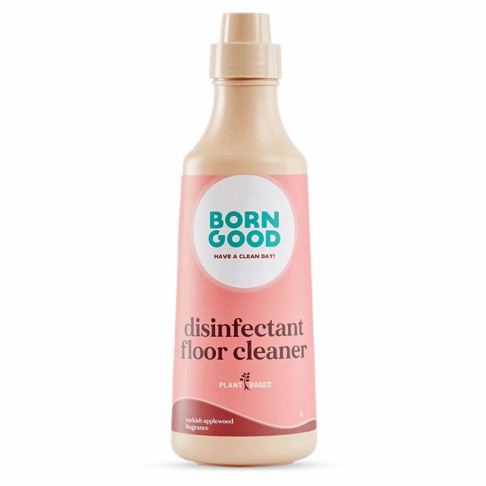 Born Good Plant Based Turkish Applewood Frangrance Disinfecting Liquid Floor/Surface Cleaner for Dogs and Cats