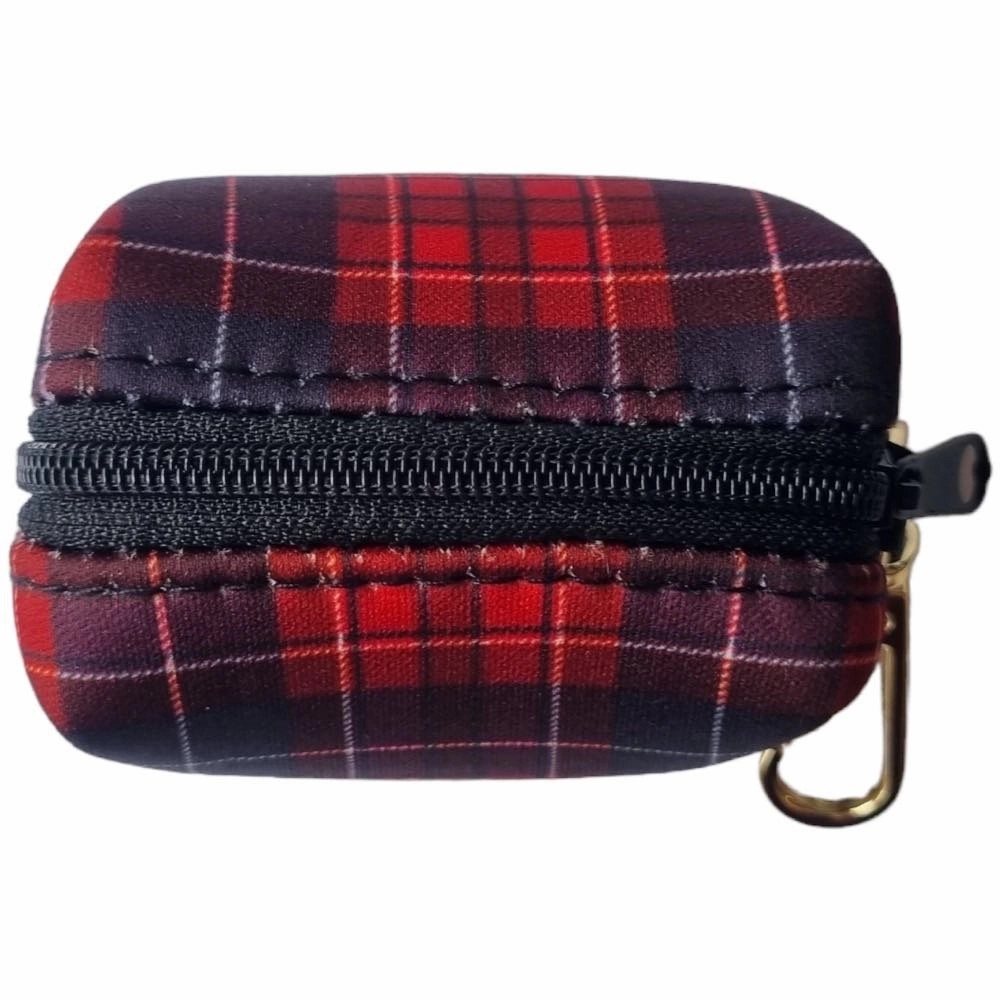 Boss & Olly Dog Poo Bag Holder (Lumberjack Plaids)