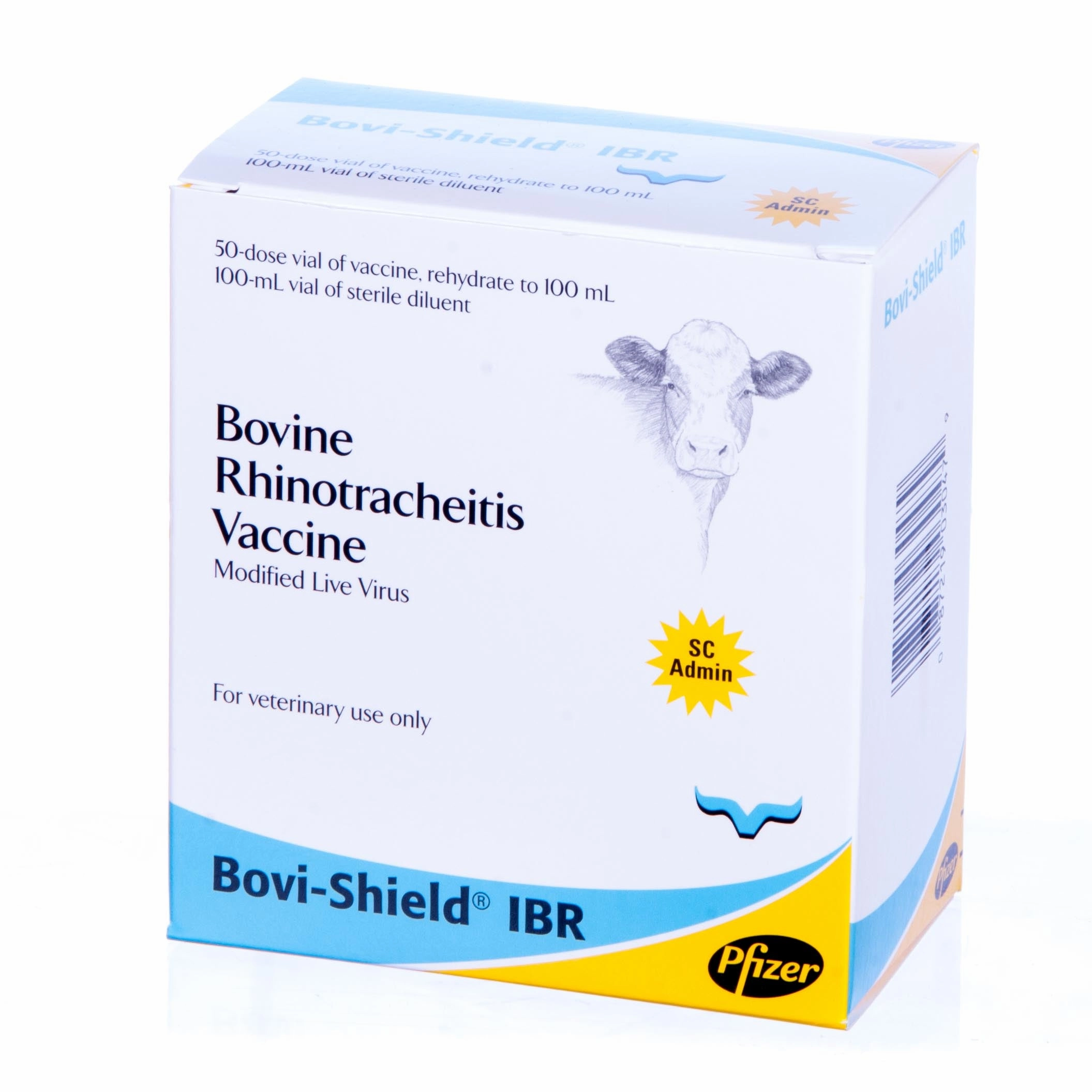 Bovi-Shield IBR Rhinotracheitis Cattle Vaccine, 50 Dose