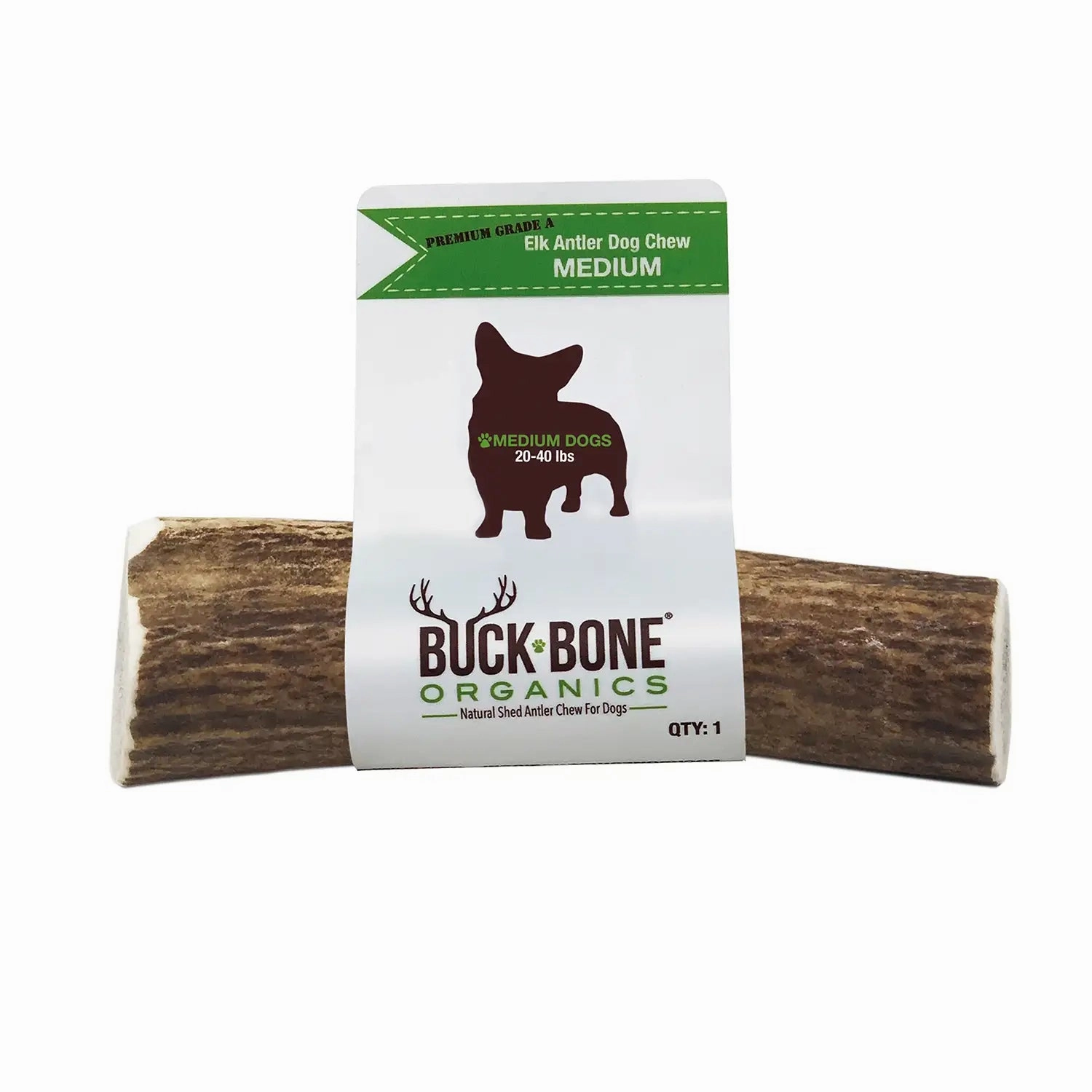 Buck Bone Organics Elk Antler Whole