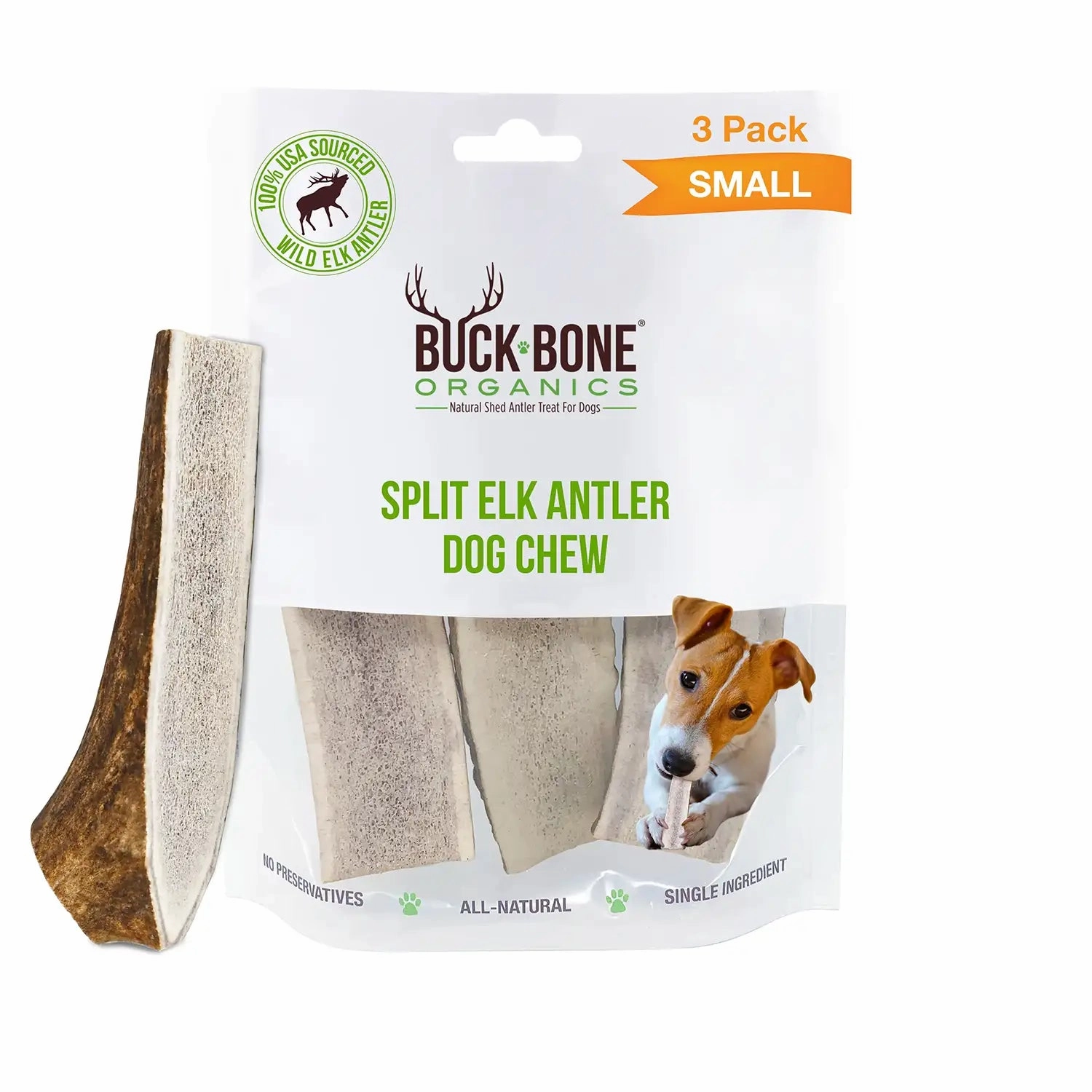 Buck Bone Organics Split Elk Antler