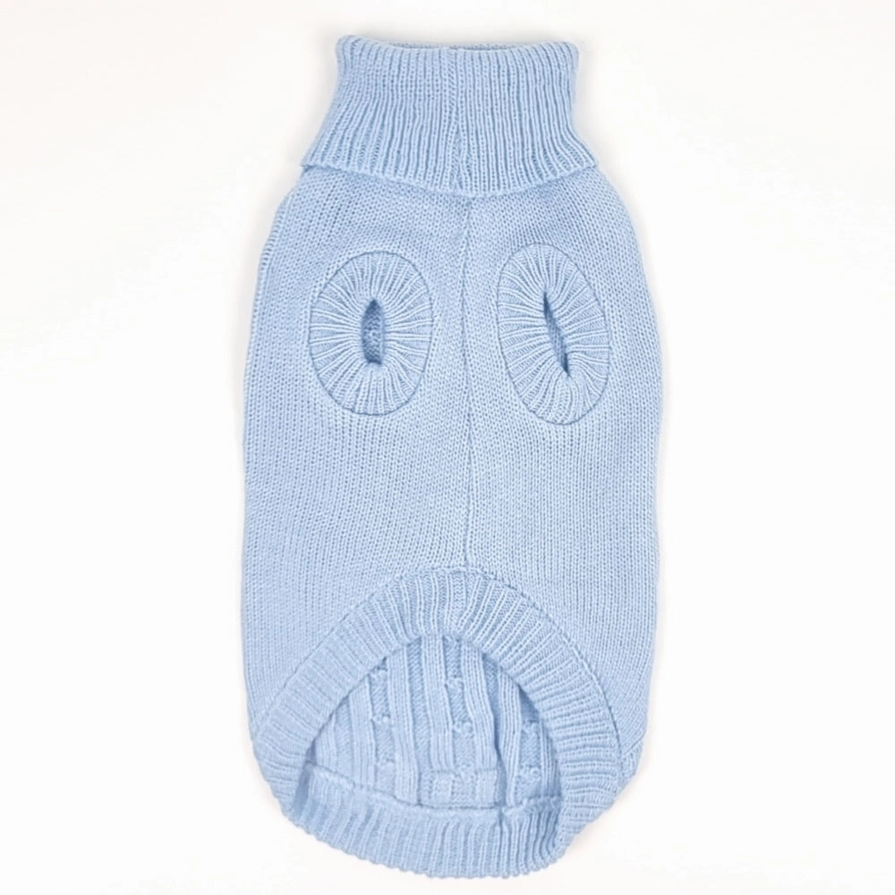 Cable Knit Jumper - Cornflower