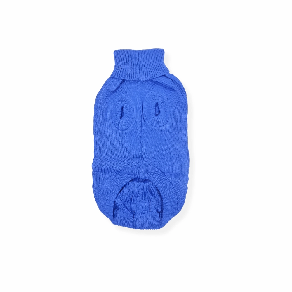 Cable Knit Jumper - Royal Blue