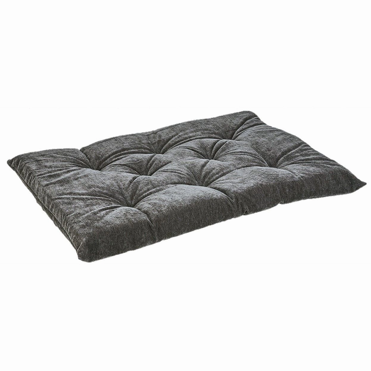 Carbon Microvelvet Tufted Cushion Dog Crate Mat