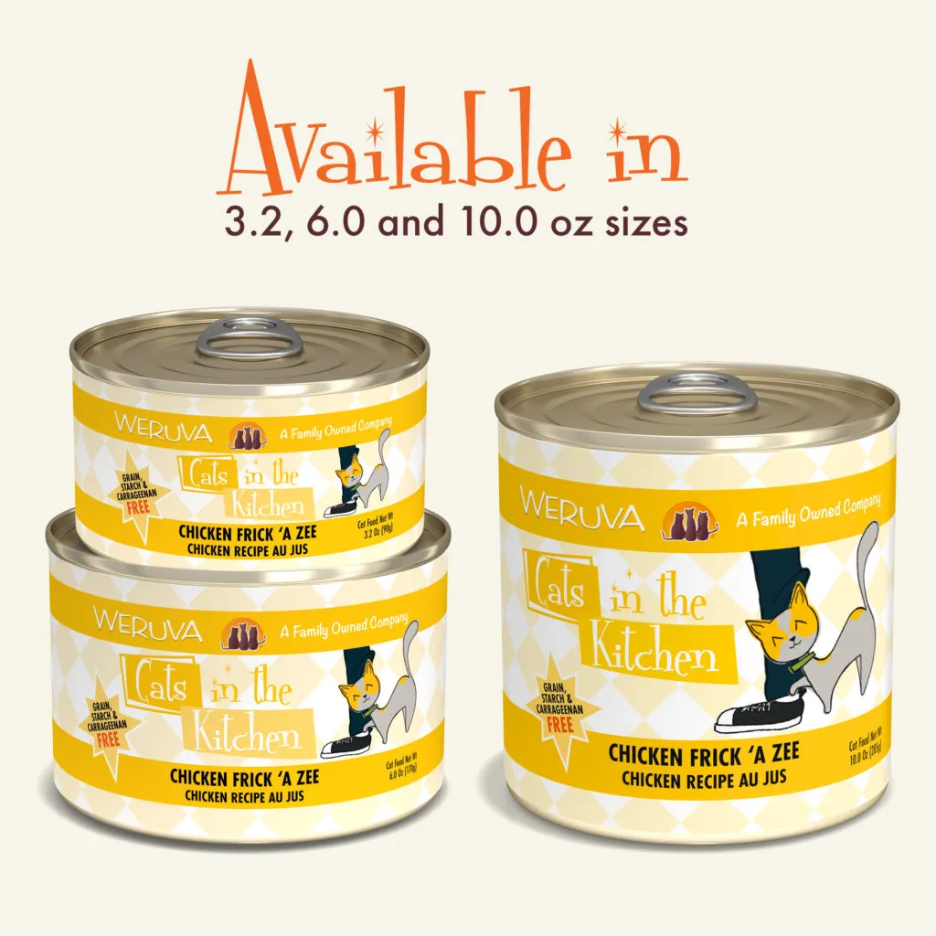 Cats in the Kitchen Wet Cat Food Originals Chicken Frick-a-Zee Chicken Recipe Au Jus