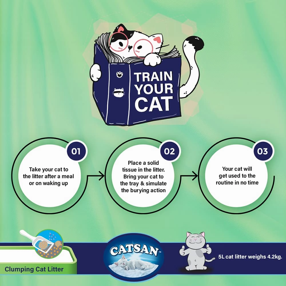 Catsan 100% Natural Unscented Clumping Cat Litter