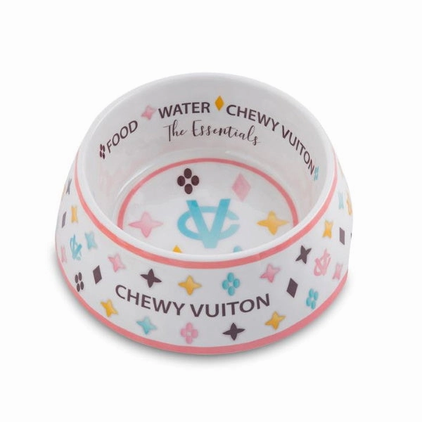Chewy Vuiton Bowl
