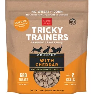 Cloud Star Dog Treats Tricky Trainers Crunchy Cheddar