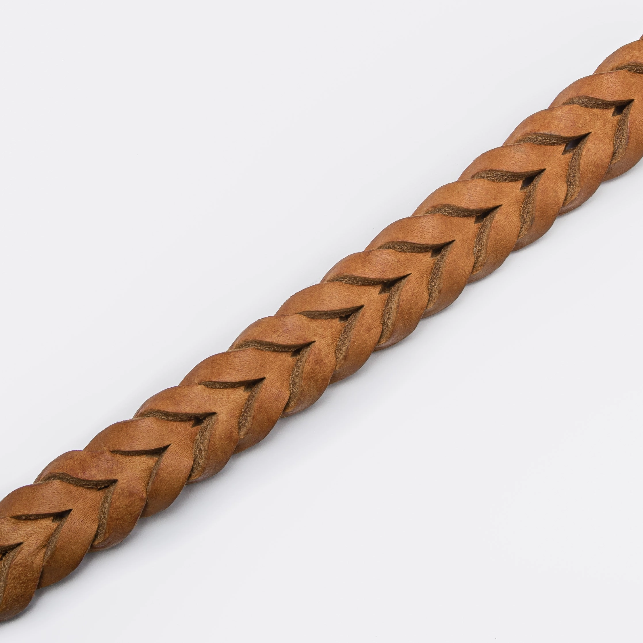 Cloud7: Central Park Leather Dog Collar, Camel
