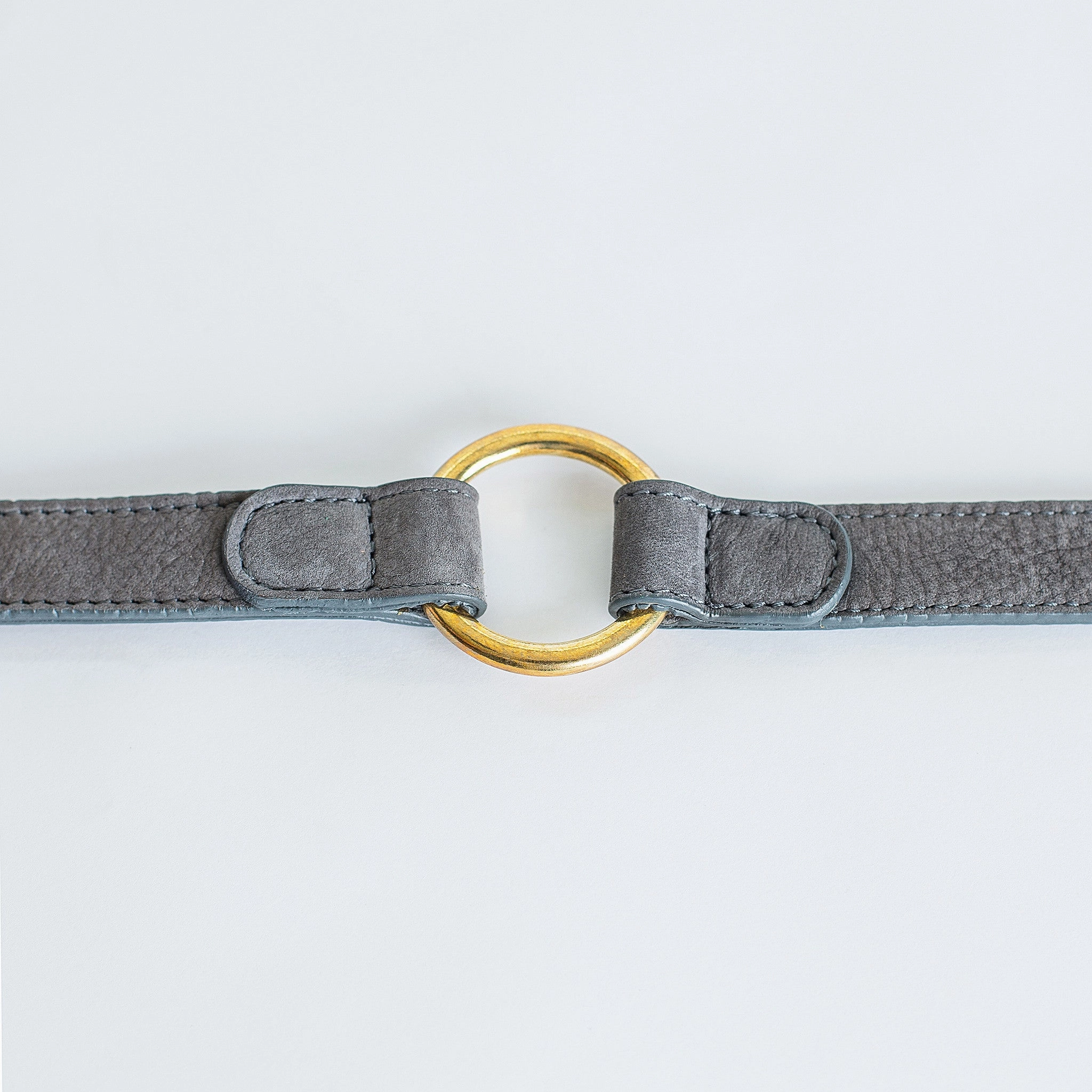 Cloud7: Tiergarten Nubuck Dog Collar in Taupe