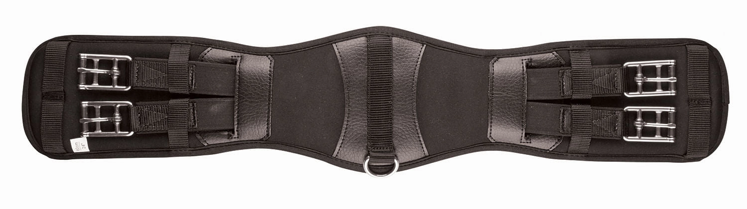 Collegiate Memory Foam Dressage Girth, Black