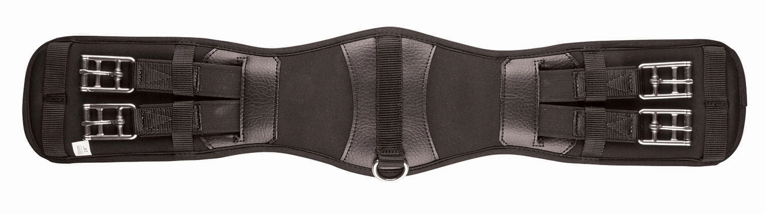 Collegiate Memory Foam Dressage Girth, Black